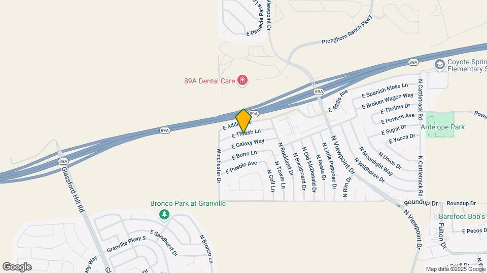 7115 E Thrush Ln Map and Location Details