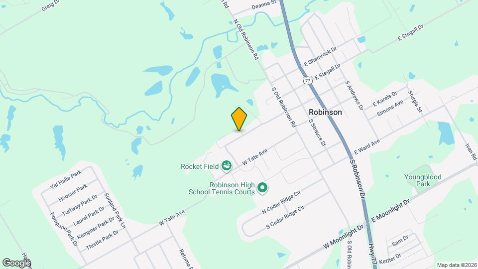 417 W Lyndale Dr Map and Location Details