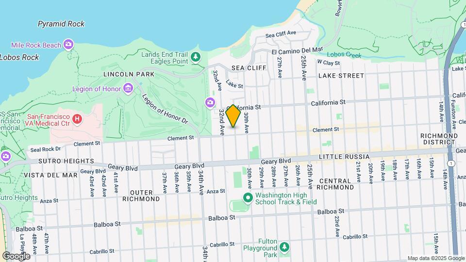 395 31st Ave Mapa y Detalles de la Ubicación