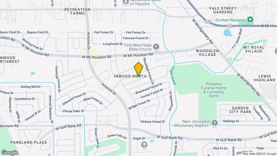 5534 Canyon Forest Dr Map and Location Details