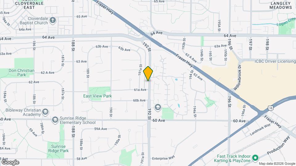 6171-6192 192 St Map and Location Details