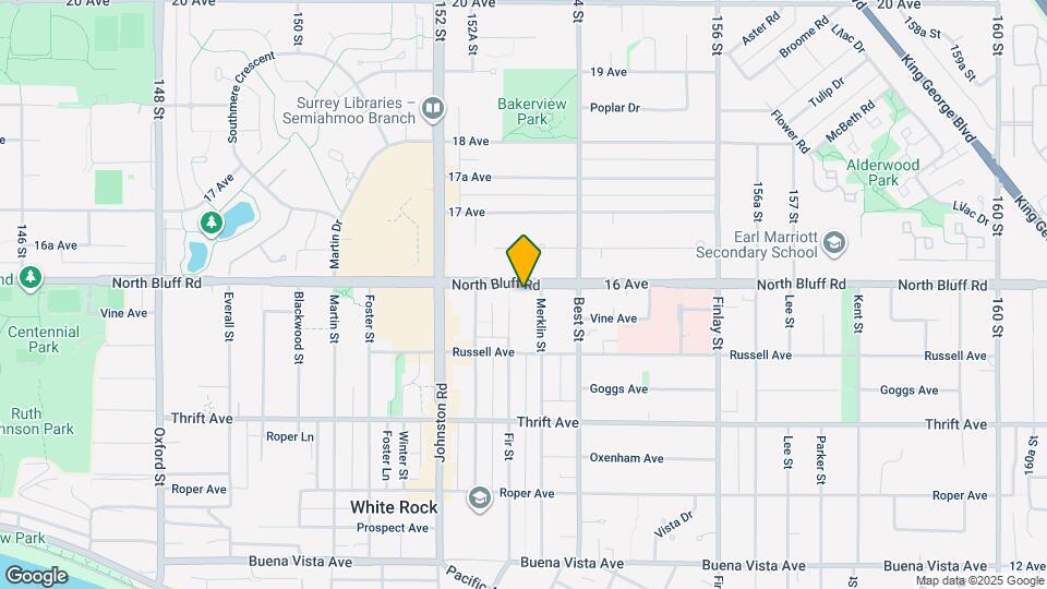 15318 N Bluff Rd Map and Location Details