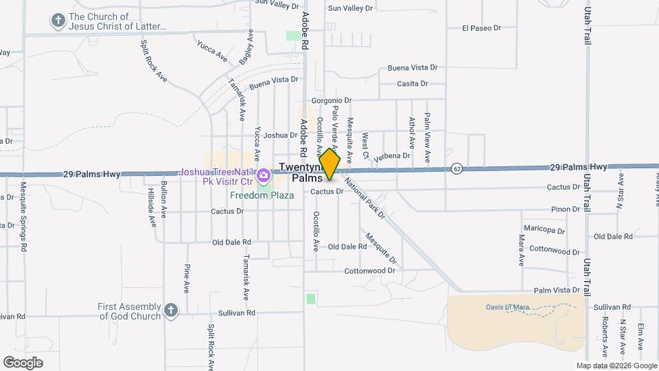 73774 Cactus Dr Map and Location Details