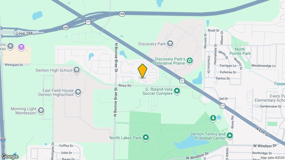 2420 Canongate Dr Map and Location Details