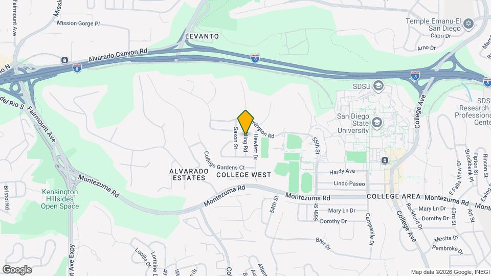 5350 Redding Rd Map and Location Details