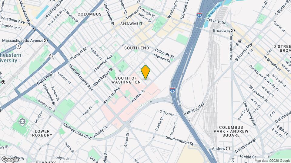 104 E Brookline St Map and Location Details