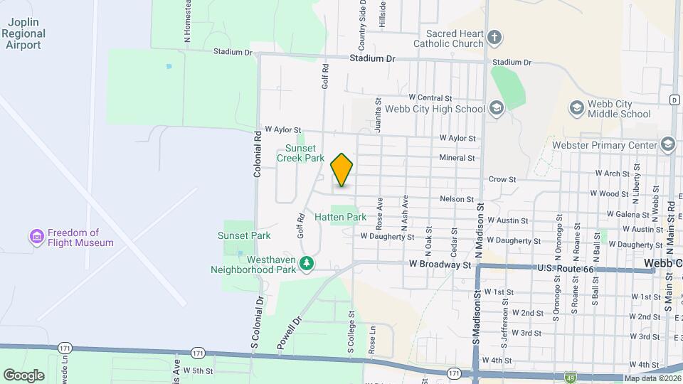 1519 Nelson St Map and Location Details