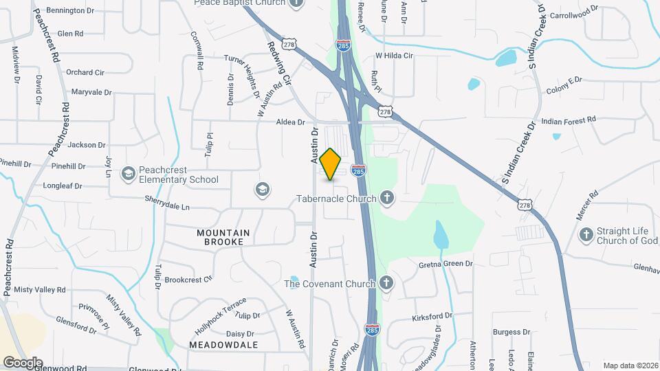 4106 Dahlgreen Way Map and Location Details