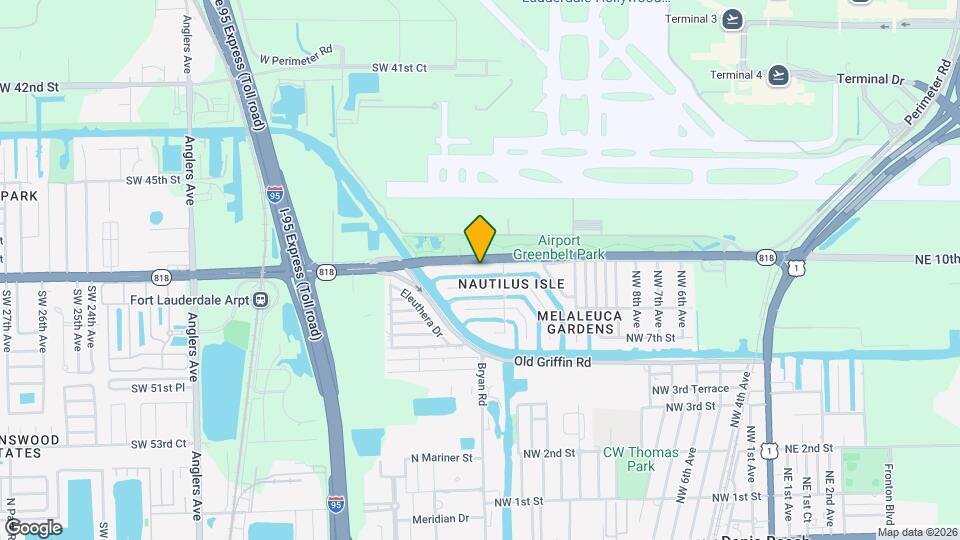 1425 NW 10th St Map and Location Details
