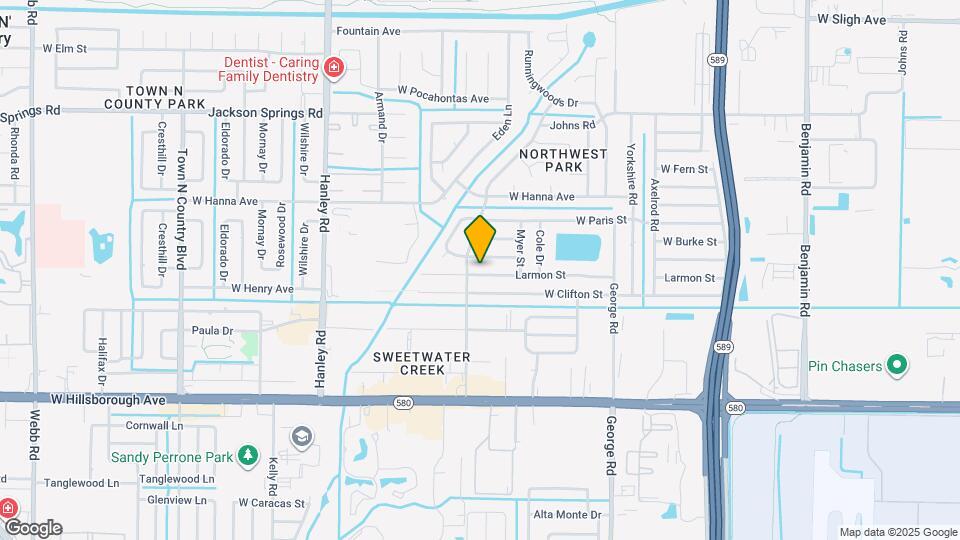 6817 Larmon St Map and Location Details