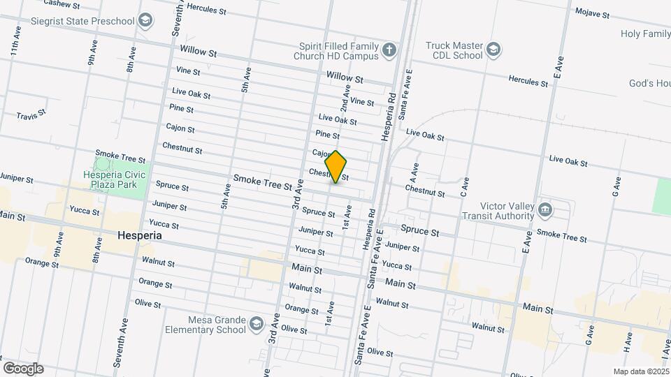 16472 Smoke Tree St Map and Location Details