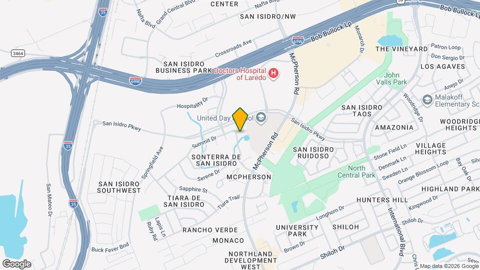 9819 Sweetwind Dr Mapa y Detalles de la Ubicación
