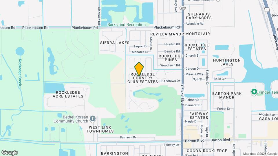 1292 St Andrews Dr Map and Location Details