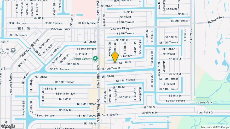 1716 SE 12th St Map and Location Details