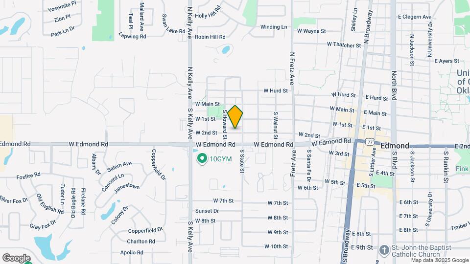 637 W 2nd St Map and Location Details