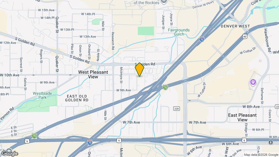 960 Loveland St Map and Location Details