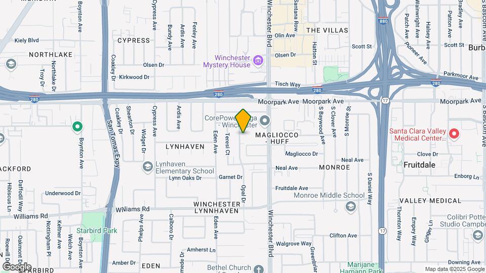 770 Opal Dr Mapa y Detalles de la Ubicación