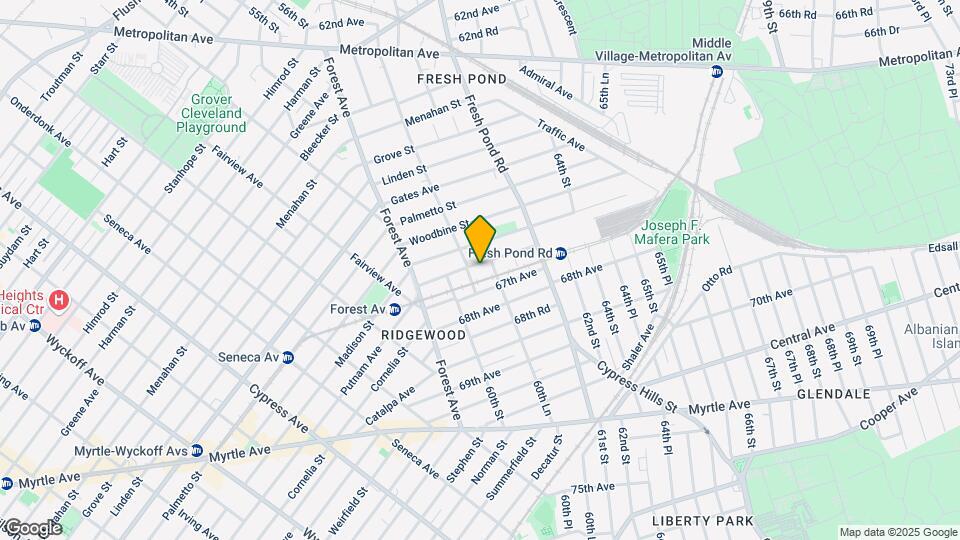 6034 Putnam Ave Mapa y Detalles de la Ubicación
