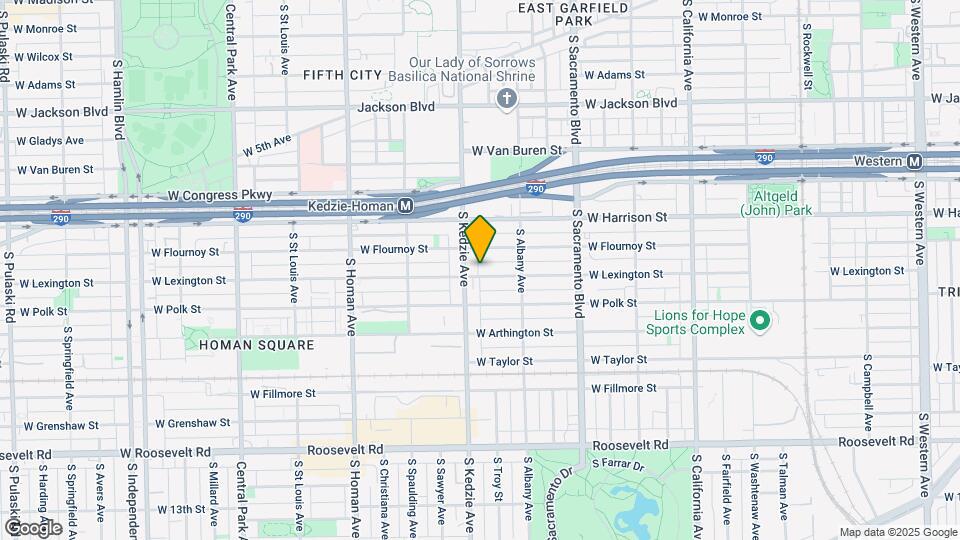 3144 W Lexington Ave Map and Location Details