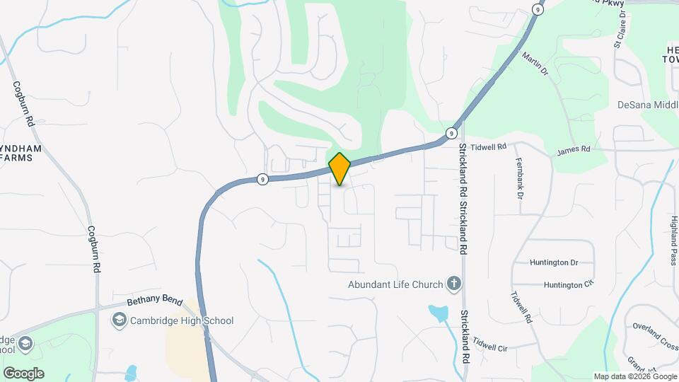 3384 Archgate Ct Map and Location Details