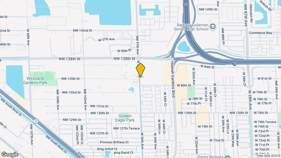 8037 W 36th Ave Map and Location Details