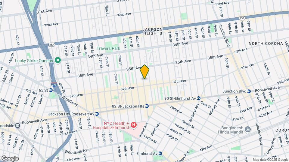 3553 82nd St Map and Location Details