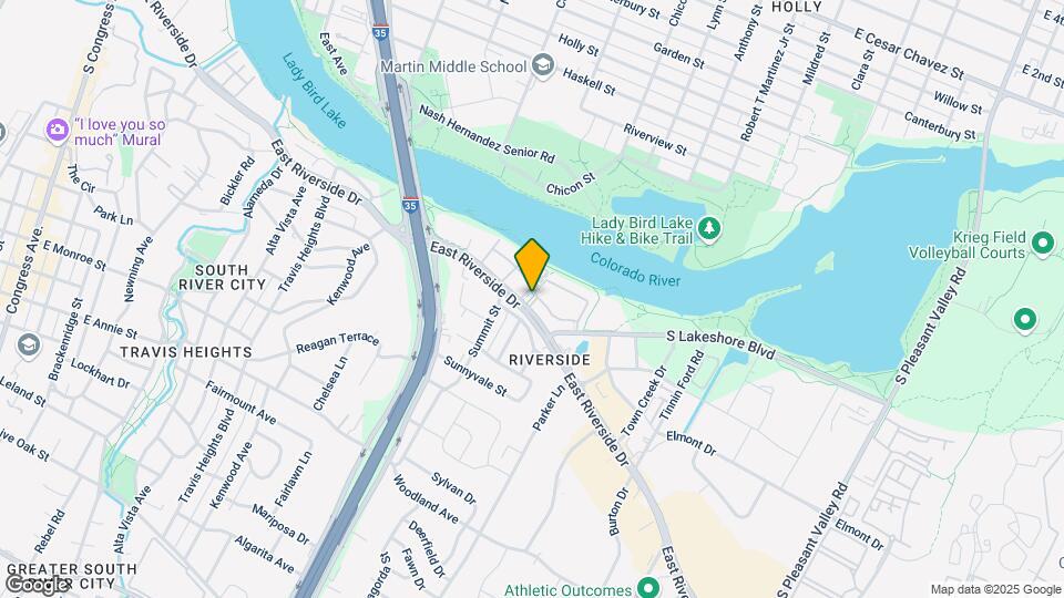 1620 E Riverside Dr, Unit 3039.60055 Map and Location Details