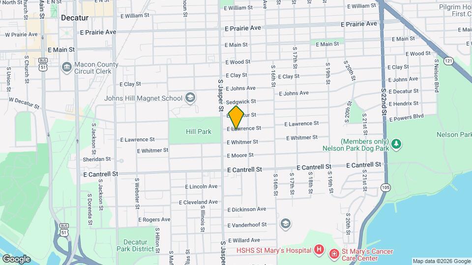 1305 E Lawrence St, Unit 1 Mapa y Detalles de la Ubicación