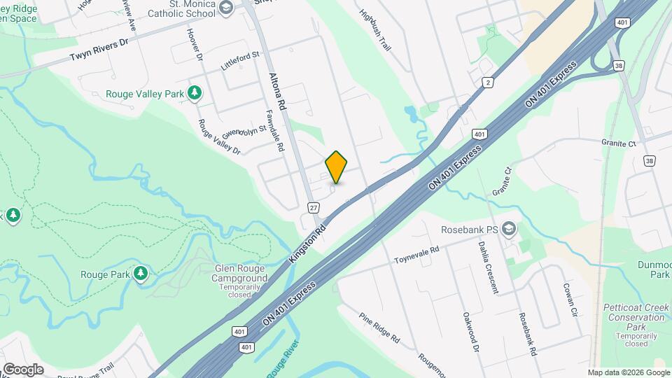 1345 Altona Rd Map and Location Details