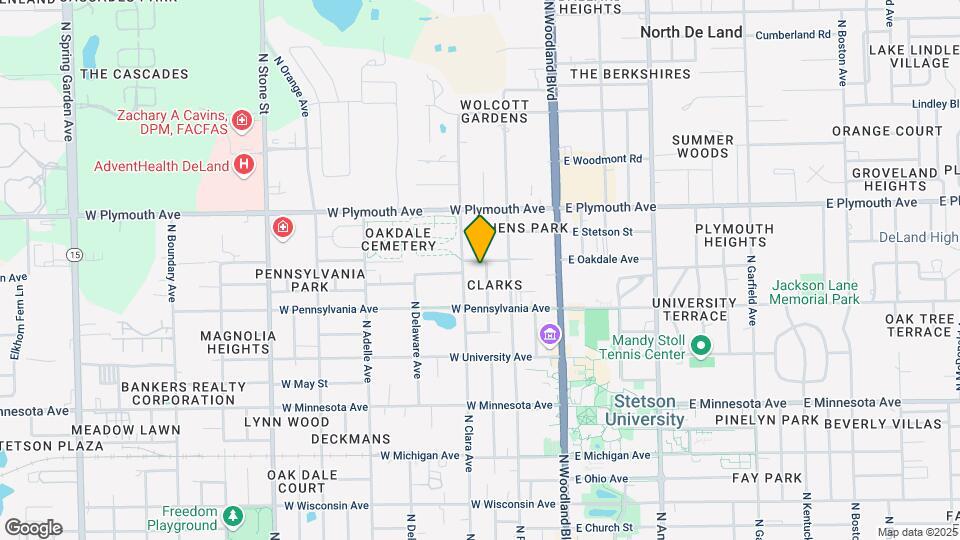 740 N Sans Souci Ave-Unit -Unit 1 Map and Location Details