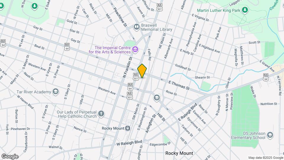 157 N Howard St Map and Location Details