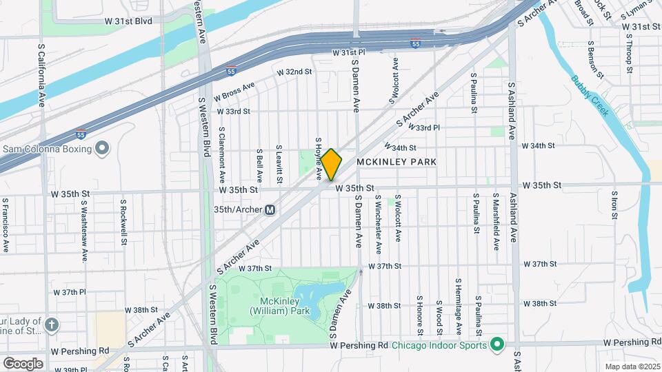 3473 S Archer Ave Map and Location Details