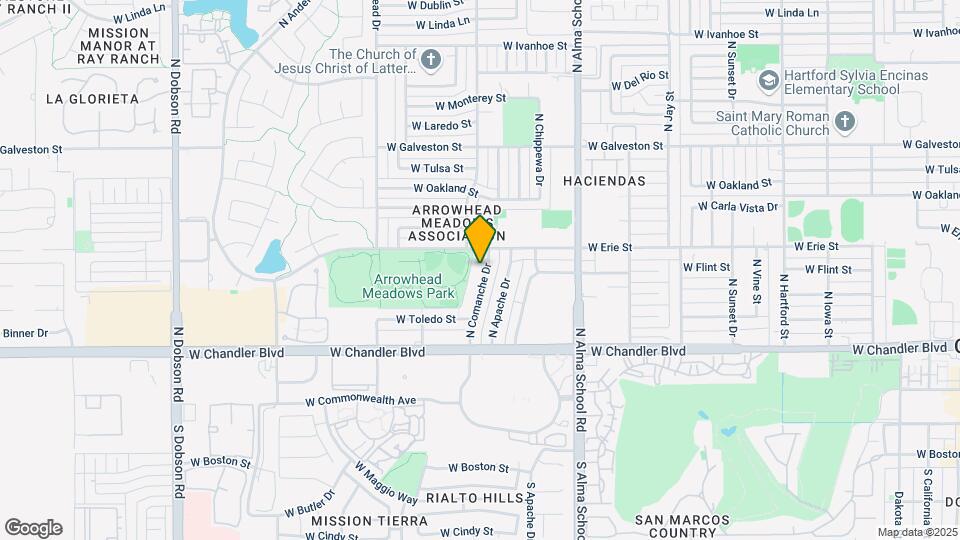 330 N Comanche Dr Map and Location Details