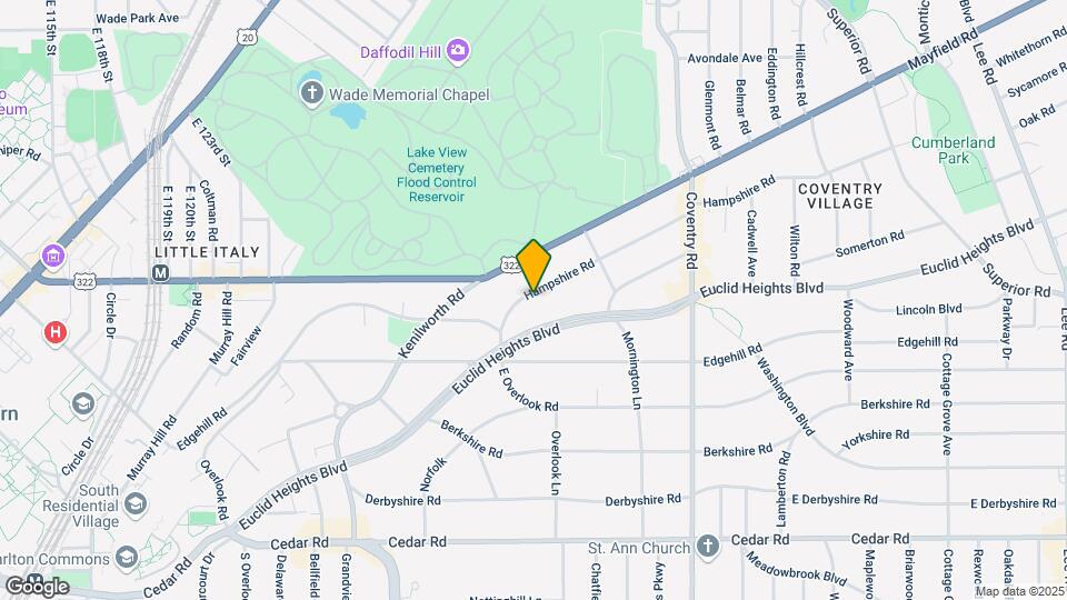 2624 Hampshire Rd-Unit -1 Map and Location Details