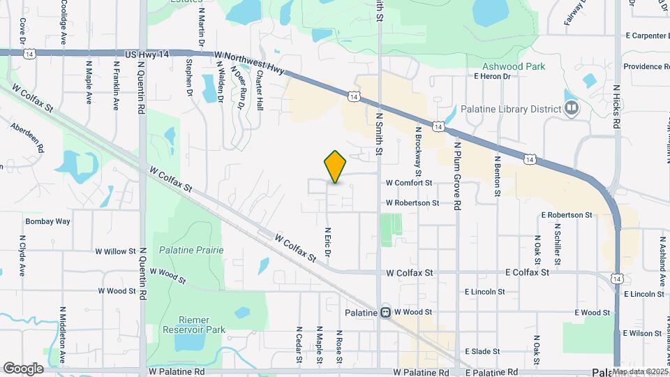 441 N Eric Dr, Unit 3A Map and Location Details