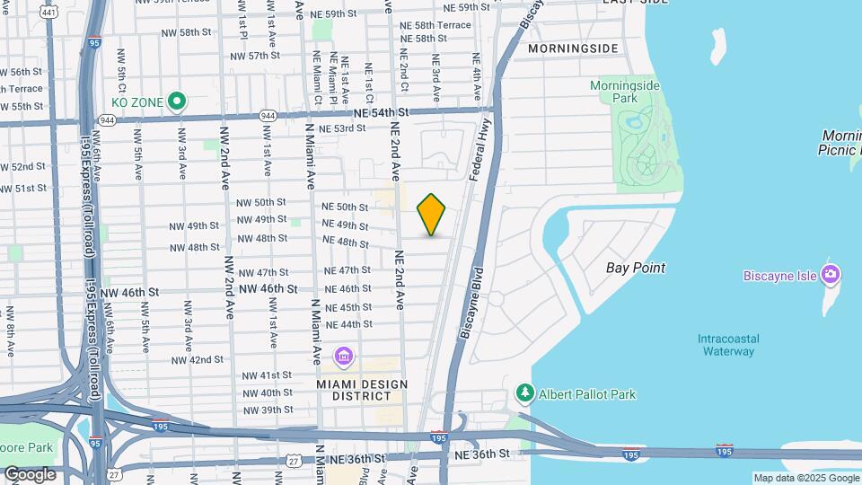 260 NE 48th Terrace Map and Location Details