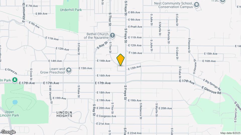 3512 East Ben Burr Boulevard Map and Location Details