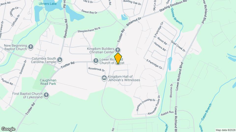 843 White Fawn Dr Map and Location Details