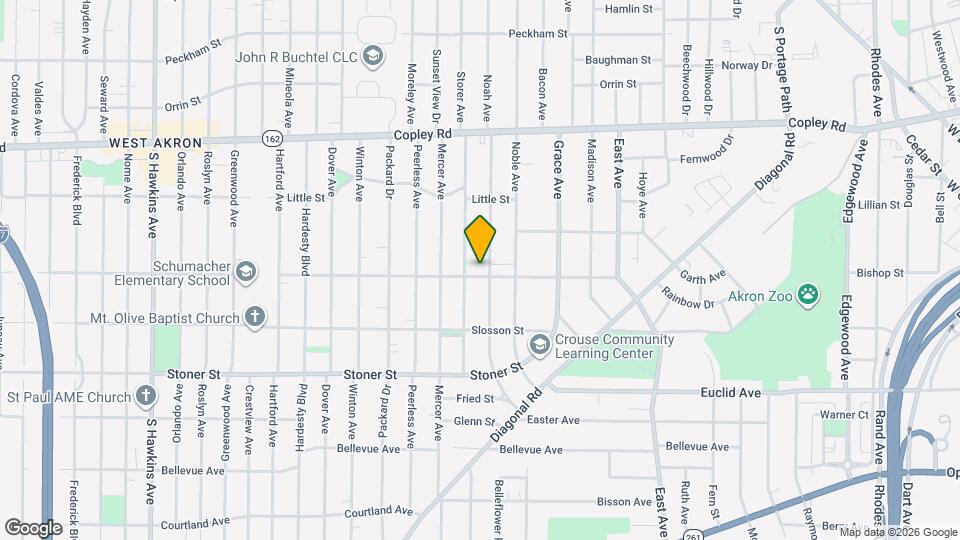 961 Lawton St Map and Location Details