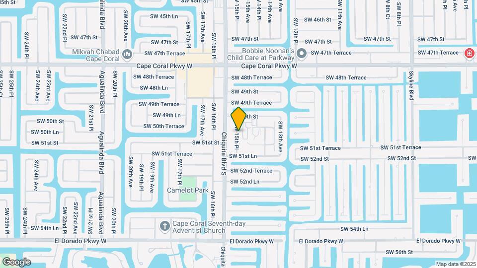 5113 SW 15th Pl Map and Location Details