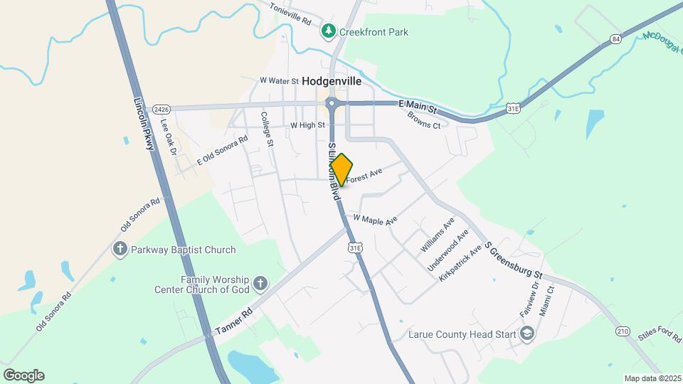 305 S Lincoln Blvd Map and Location Details