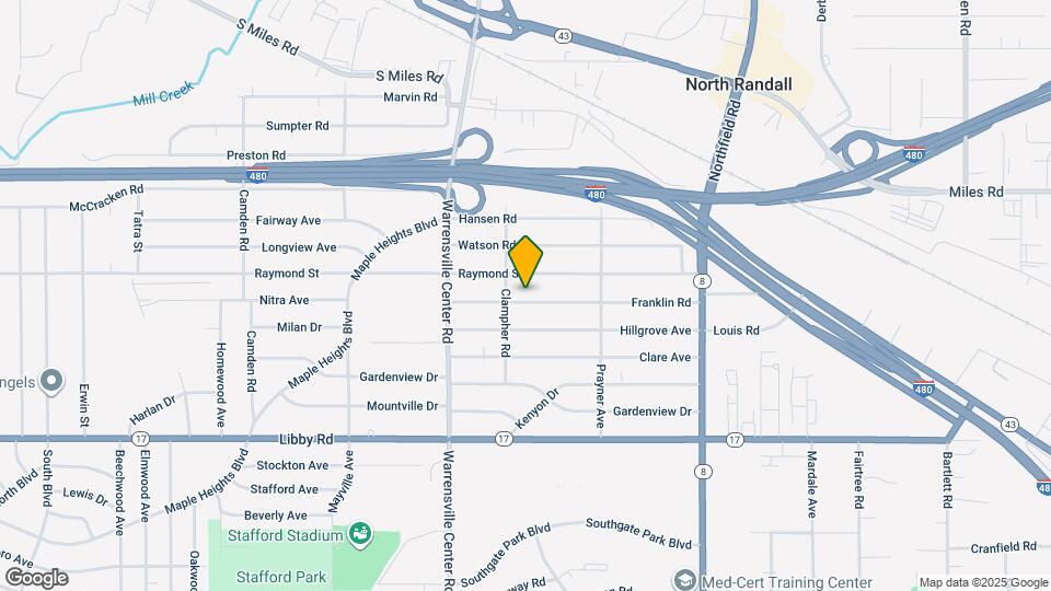 20801 Franklin Rd Mapa y Detalles de la Ubicación