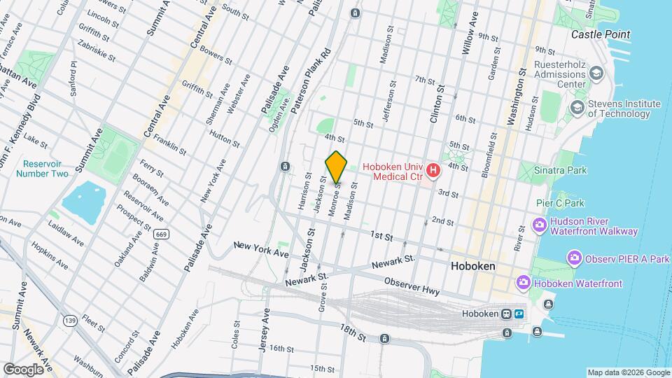 228 Monroe St Map and Location Details