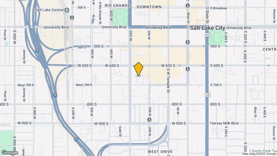 655 S Washington St Map and Location Details