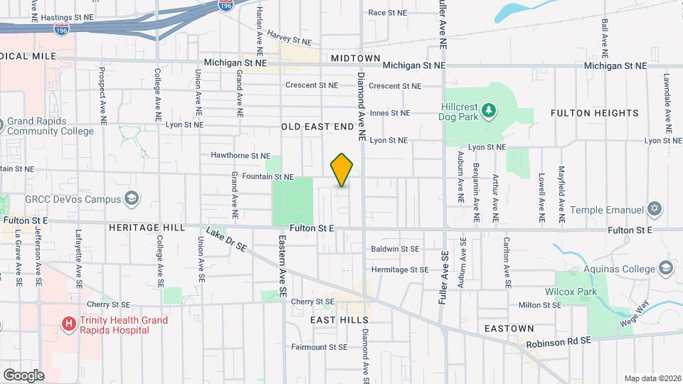 911 Zeeland Ct NE Map and Location Details