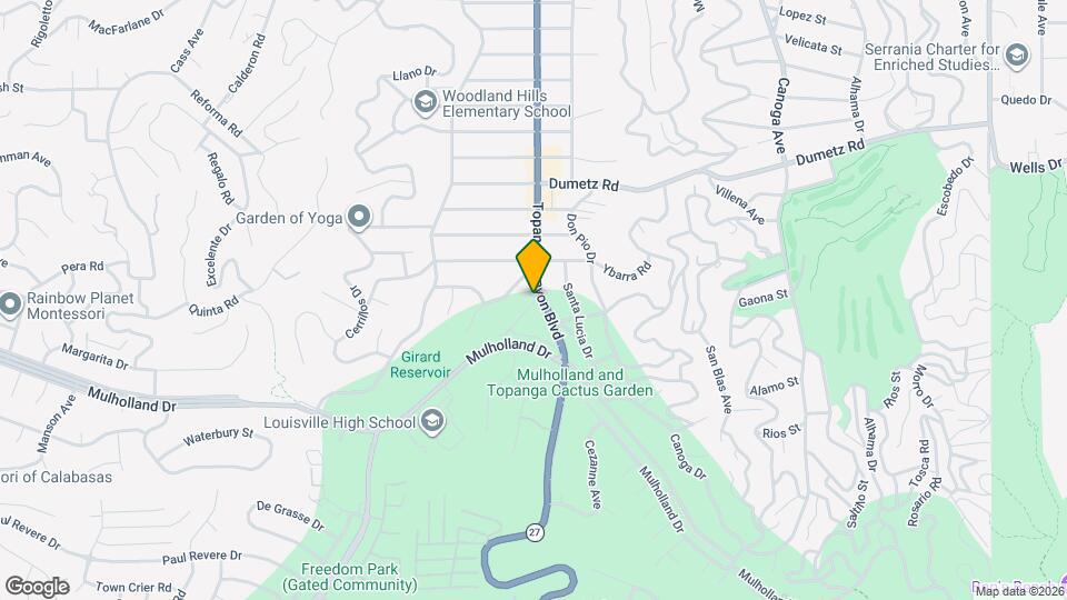 22005 Alizondo Dr Map and Location Details