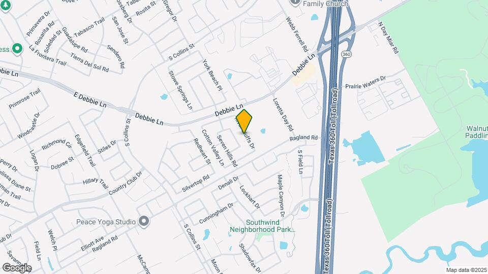 8410 River Bluffs Dr Map and Location Details