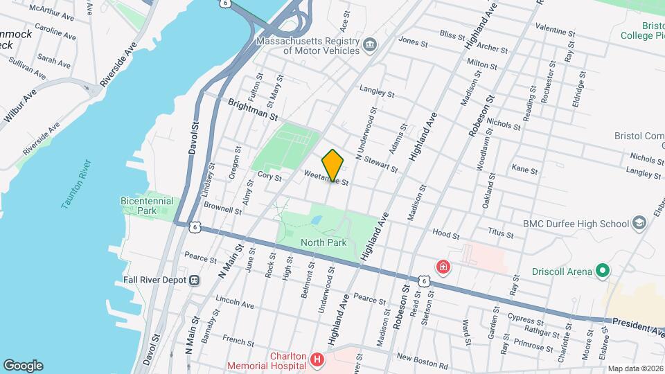 509 N Belmont St, Unit 2 Mapa y Detalles de la Ubicación