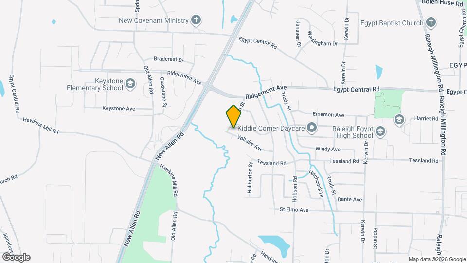 3578 Voltaire Ave Map and Location Details