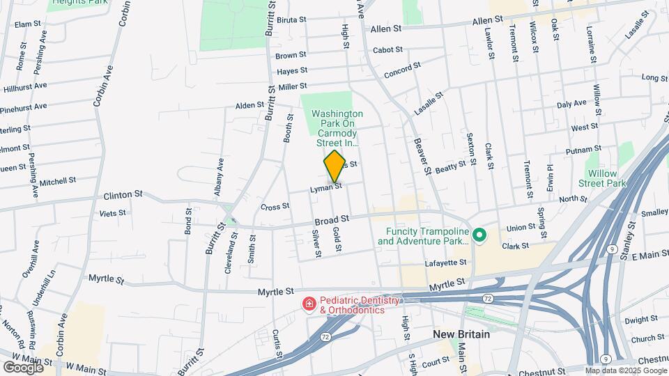107 Gold St Mapa y Detalles de la Ubicación
